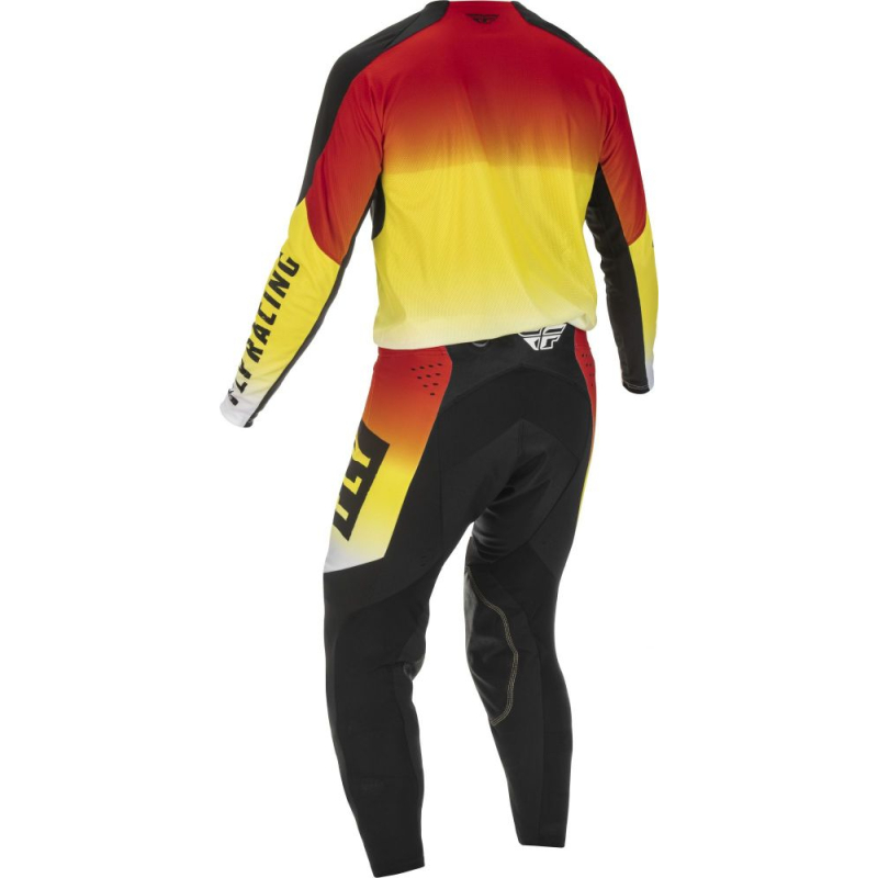 PANTALON FLY EVO L.E. PRIMARY ROUGE/JAUNE/NOIR Pantalon moto cross