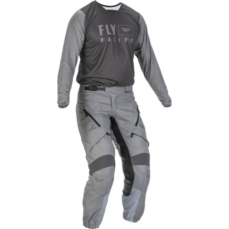 PANTALON FLY PATROL GRIS Pantalon moto cross