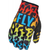 GANTS FLY LITE S.E. EXOTIC ROUGE/JAUNE/BLEU Gant moto cross