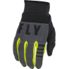 GANTS FLY F-16 GRIS/NOIR/JAUNE FLUO Gant moto cross