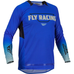 MAILLOT FLY EVO BLEU/GRIS Maillot moto cross