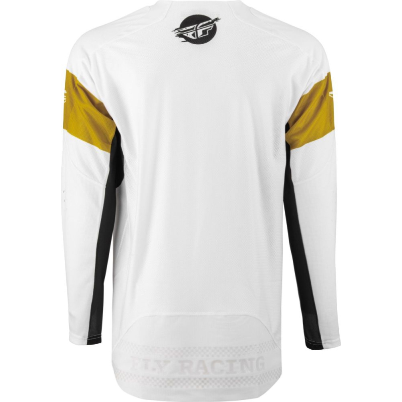 MAILLOT FLY EVO L.E. BRAZEN BLANC/GOLD/NOIR Maillot moto cross