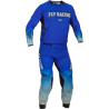 PANTALON FLY EVO BLEU/GRIS Pantalon moto cross