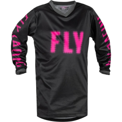 MAILLOT FLY F-16 NOIR/ROSE Maillot cross enfant