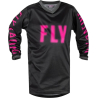 MAILLOT FLY F-16 NOIR/ROSE Maillot cross enfant