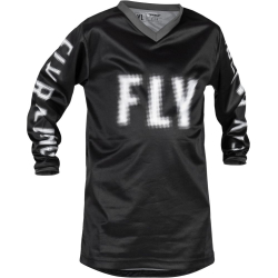MAILLOT FLY F-16 NOIR/BLANC Maillot cross enfant
