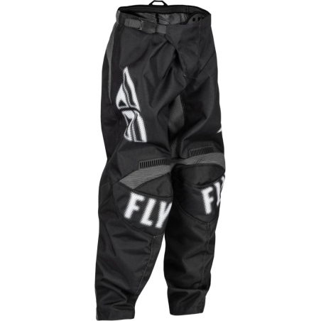 PANTALON FLY F-16 NOIR/BLANC Pantalon moto cross enfant