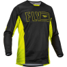 MAILLOT FLY KINETIC MESH JAUNE FLUO/NOIR Maillot moto cross