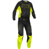 MAILLOT FLY KINETIC MESH JAUNE FLUO/NOIR Maillot moto cross