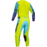 PANTALON FLY KINETIC MESH L.E. JAUNE FLUO/BLEU/MAGENTA Pantalon moto cross