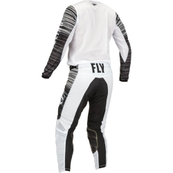 PANTALON FLY KINETIC MESH BLANC/NOIR/GRIS Pantalon moto cross