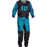 PANTALON FLY KINETIC MESH NOIR/BLEU/VIOLET Pantalon moto cross enfant