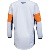 MAILLOT FLY KINETIC KHAOS BLANC/NAVY/ORANGE Maillot cross enfant