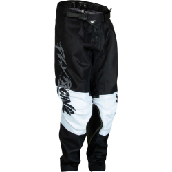 PANTALON FLY KINETIC KHAOS GRIS/NOIR/BLANC Pantalon moto cross enfant