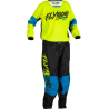 PANTALON FLY KINETIC KHAOS JAUNE FLUO/NOIR/CYAN Pantalon moto cross enfant