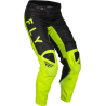 PANTALON FLY KINETIC KORE JAUNE FLUO/NOIR Pantalon moto cross enfant