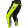 PANTALON FLY KINETIC KORE JAUNE FLUO/NOIR Pantalon moto cross enfant