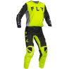 PANTALON FLY KINETIC KORE JAUNE FLUO/NOIR Pantalon moto cross enfant