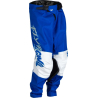 PANTALON FLY KINETIC KHAOS GRIS/BLEU/BLANC Pantalon moto cross enfant