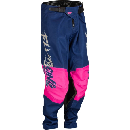 PANTALON FLY KINETIC KHAOS ROSE/NAVY/BRUN CLAIR Pantalon moto cross enfant