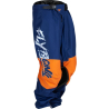 PANTALON FLY KINETIC KHAOS BLANC/NAVY/ORANGE Pantalon moto cross enfant