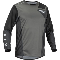 MAILLOT FLY KINETIC JET GRIS/NOIR Maillot moto cross