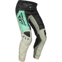 PANTALON FLY KINETIC JET NOIR/MINT/GRIS Pantalon moto cross