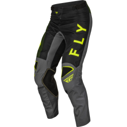 PANTALON FLY KINETIC JET NOIR/VERT OLIVE/JAUNE FLUO Pantalon moto cross