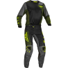 PANTALON FLY KINETIC JET NOIR/VERT OLIVE/JAUNE FLUO Pantalon moto cross