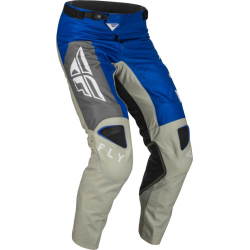 PANTALON FLY KINETIC JET BLEU/GRIS/BLANC Pantalon moto cross