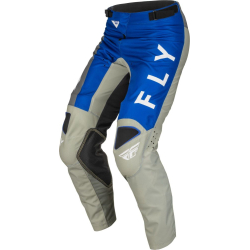 PANTALON FLY KINETIC JET BLEU/GRIS/BLANC Pantalon moto cross