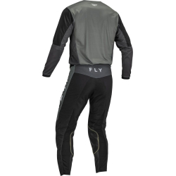 PANTALON FLY KINETIC JET GRIS/NOIR Pantalon moto cross