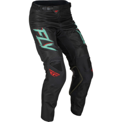 PANTALON FLY KINETIC S.E. RAVE NOIR/MINT/ROUGE Pantalon moto cross