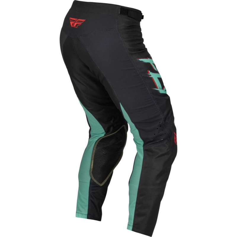 PANTALON FLY KINETIC S.E. RAVE NOIR/MINT/ROUGE Pantalon moto cross