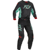 PANTALON FLY KINETIC S.E. RAVE NOIR/MINT/ROUGE Pantalon moto cross