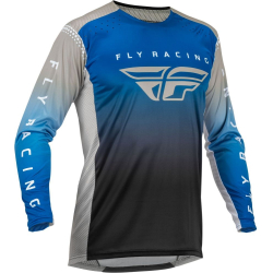 MAILLOT FLY LITE BLEU/GRIS/NOIR Maillot moto cross