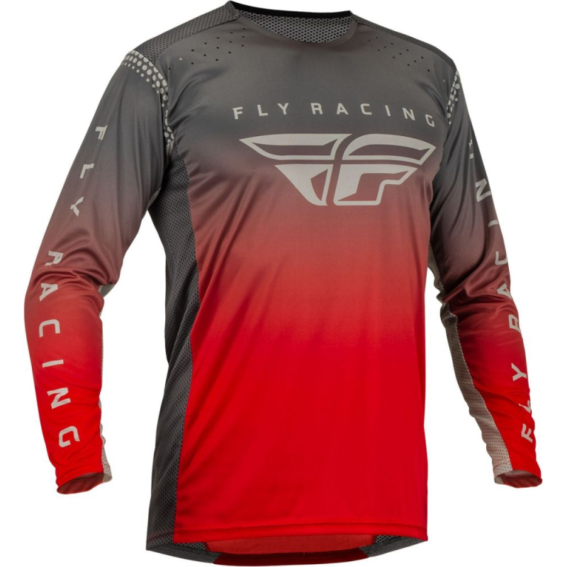 MAILLOT FLY LITE ROUGE/GRIS Maillot moto cross