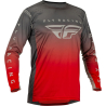 MAILLOT FLY LITE ROUGE/GRIS Maillot moto cross