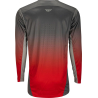 MAILLOT FLY LITE ROUGE/GRIS Maillot moto cross