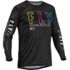 MAILLOT FLY LITE S.E. AVENGE NOIR/SUNSET Maillot moto cross