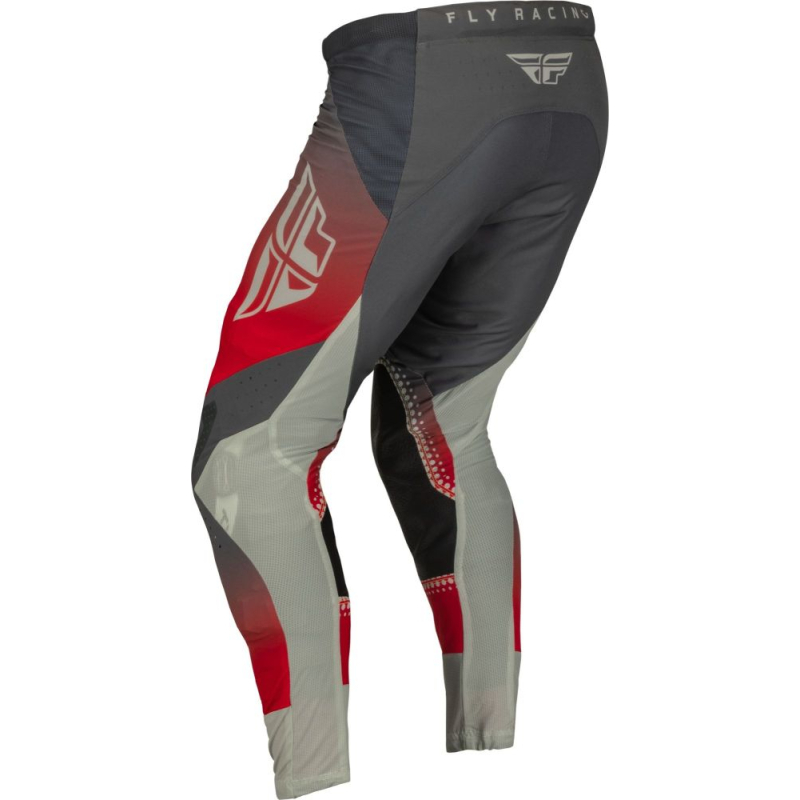 PANTALON FLY LITE ROUGE/GRIS Équipement motocross