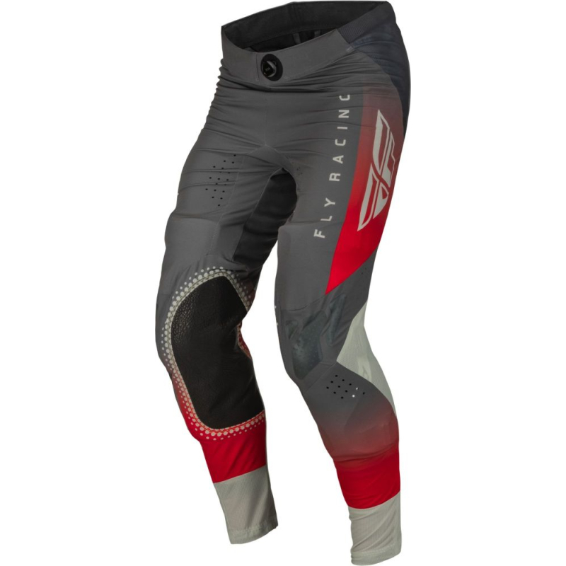 PANTALON FLY LITE ROUGE/GRIS Équipement motocross