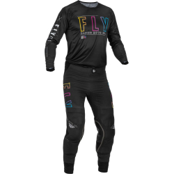 PANTALON FLY LITE S.E. AVENGE NOIR/SUNSET Pantalon moto cross