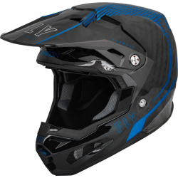 CASQUE CROSS FLY FORMULA CARBONE TRACER BLEU/NOIR Casque moto cross