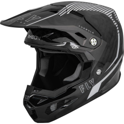 CASQUE FLY FORMULA CARBONE TRACER GRIS/NOIR Casque moto cross