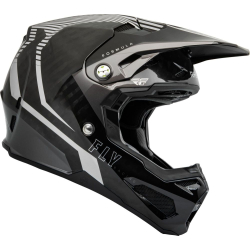 CASQUE FLY FORMULA CARBONE TRACER GRIS/NOIR Casque moto cross