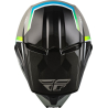 CASQUE FLY KINETIC VISION GRIS/NOIR Casque moto cross