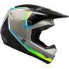 CASQUE FLY KINETIC VISION GRIS/NOIR Casque moto cross
