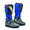 BOTTES SIDI CROSSFIRE 3 SRS GRIS/BLEU/NOIR Botte moto cross