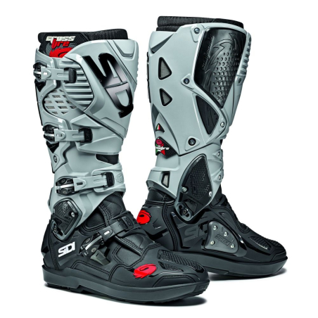 BOTTES SIDI CROSSFIRE 3 SRS NOIR/CENDRE Botte moto cross